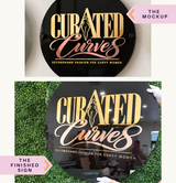 Custom 3D Acrylic Logo Recreation | Full-Color Business Wall Sign