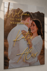 Custom 3D Acrylic Welcome Sign