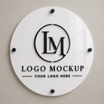 Custom 3D Acrylic Sign | Business Logo Sign | Raised Acrylic Wall Sign
