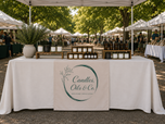 Custom Table Runner with Logo