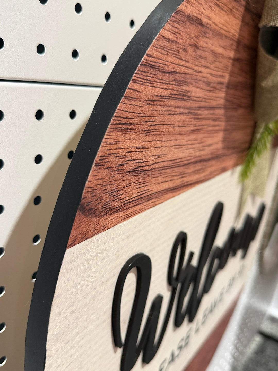 Funny Front Door Welcome Sign