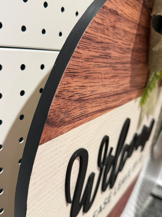 Funny Front Door Welcome Sign