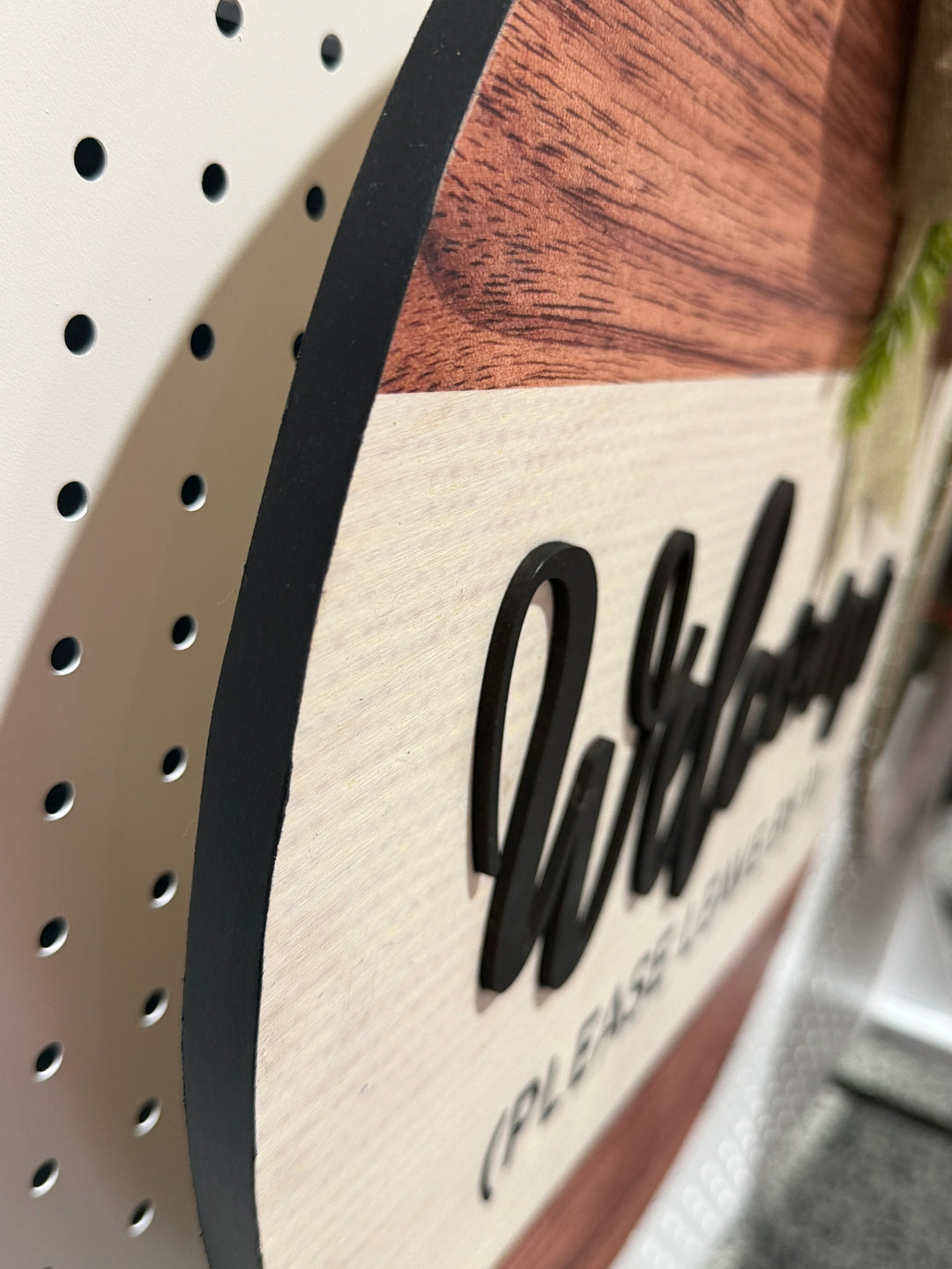 Funny Front Door Welcome Sign