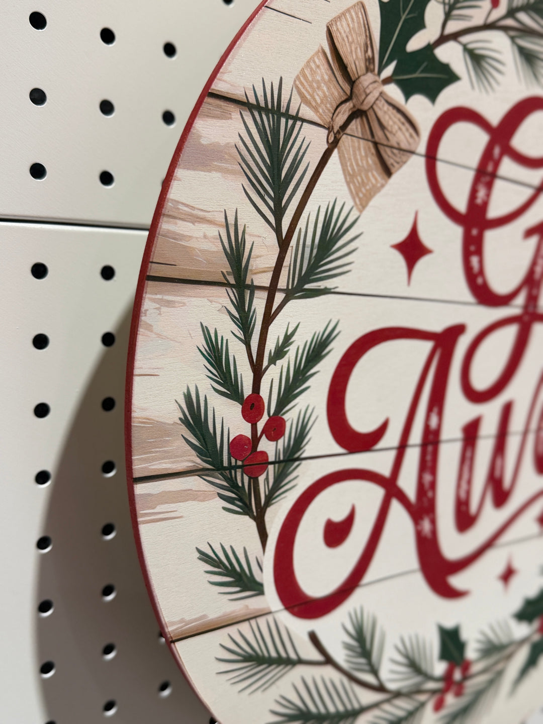 Funny Front Door Welcome Sign (Go Away)