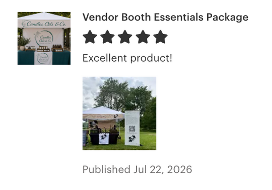 Vendor Booth Essentials Package