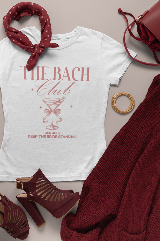 Bride & Bridesmaid Shirts | The Bach Club T-Shirts for Bridal Party
