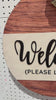 Funny Front Door Welcome Sign